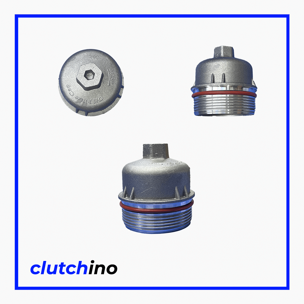 درب پوش فیلتر روغن ۲۰۶ آلومنیومی کاوالو